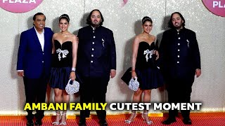 Ambani Family Cutest Moment at Jio World Plaza Launch | Mukesh, Nita, Anant, Akash, Shloka, Radhika