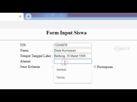 Membuat Aplikasi Pendaftaran Online Dengan Php  