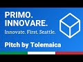 PRIMO. INNOVARE. Pitch presentation by Tolemaica