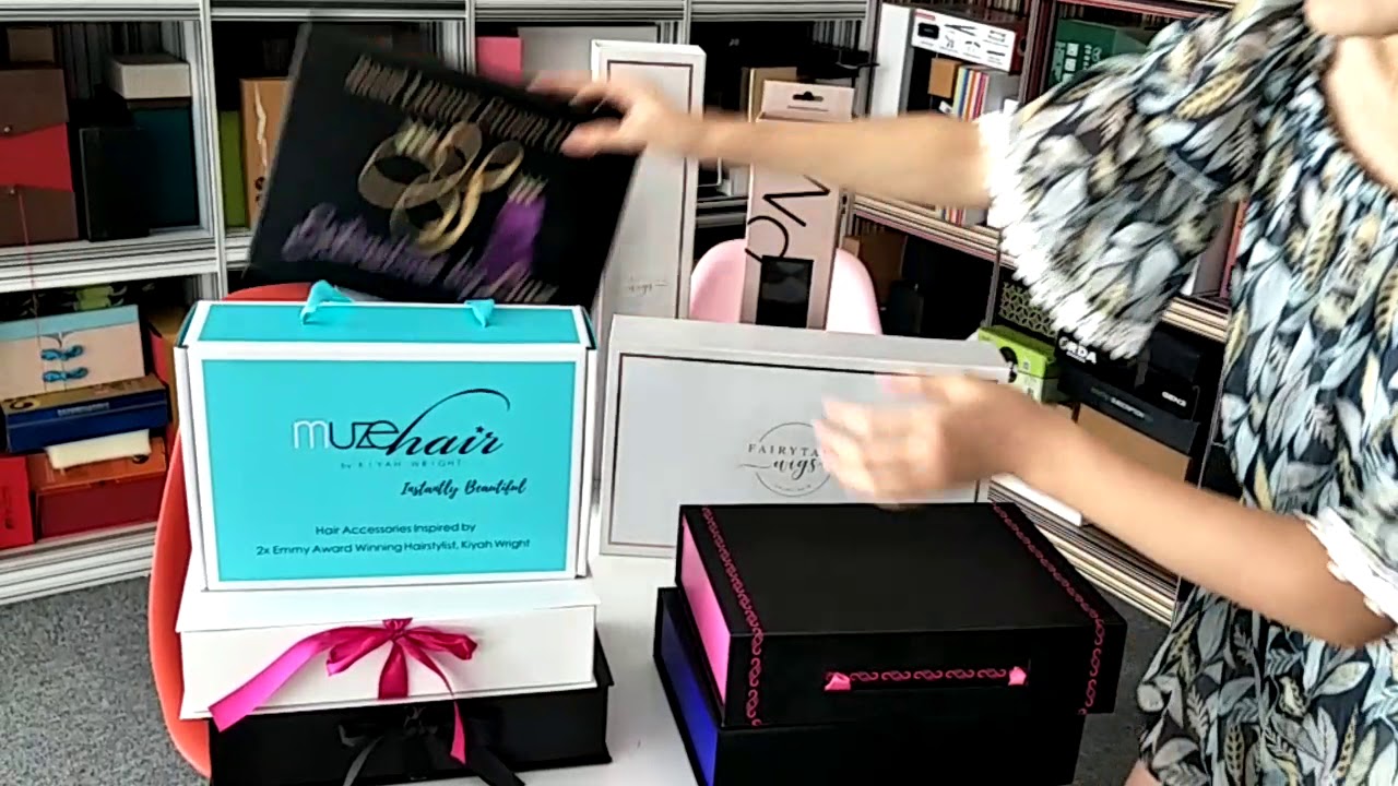 Custom Hair Packaging Box Manufacturer