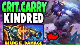 This Crit Kindred build Is The Ultimate Jungle Carry! (3 Autos Makes Anyone Disappear!)