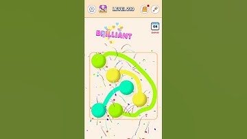 Connect Color Ball Puzzle Game Level 210 #ball #games #shortvideo