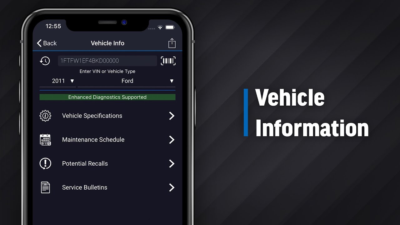 Accessing Vehicle Information YouTube