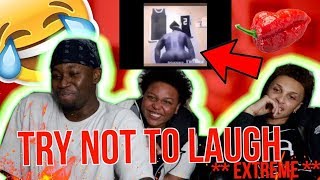 TRY NOT TO LAUGH AT DANK MEMES LOSER EATS GHOST PEPPER ! 🌶😳🤣