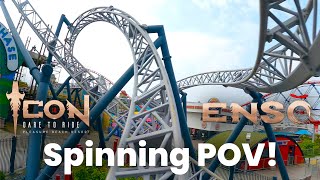 Icon POV Special Enso Spinning Seat | Blackpool Pleasure Beach Launch Coaster