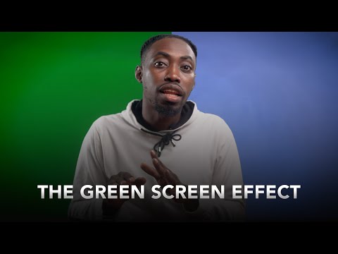 Using GREEN SCREEN with your smartphone.