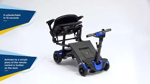 Drive DeVilbiss Auto Folding 4 Wheeled Scooter