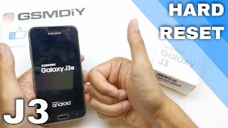 Samsung Galaxy J3 2016 Hard Reset