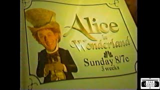 Alice In Wonderland Promo - Nbc 1999