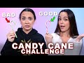 Guess the candy cane challenge  merrell twins live