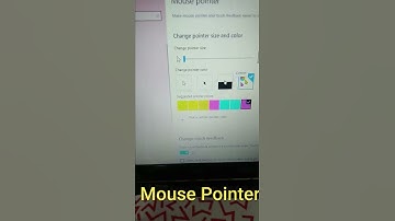 change cursor colour in 10 sec yt shorts | Mouse Cursor Setting | Change Mouse Setting | yt shorts