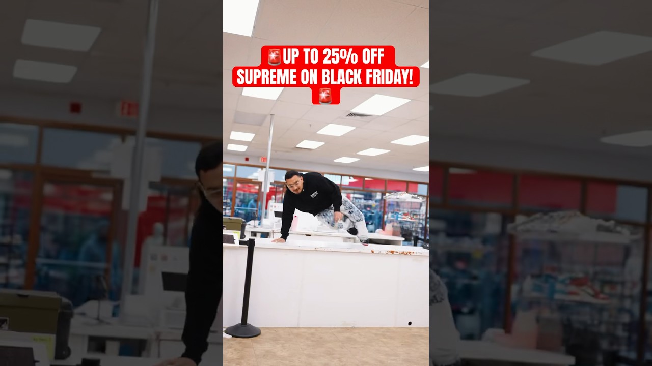 🚨BLACK FRIDAY SNEAK PEAK🚨- UP TO *25%* OFF ALL SUPREME- $100 ALL NBA YOUNGBOY TEES OUT THE DOOR