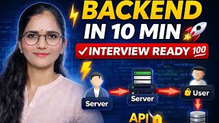 Backend Development Explained in 10 Minutes 🔥 (Programming, Server, API, Express, HTTP)