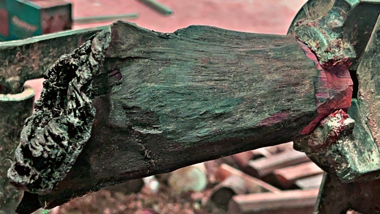 From Trash Log to Perfect Vase.