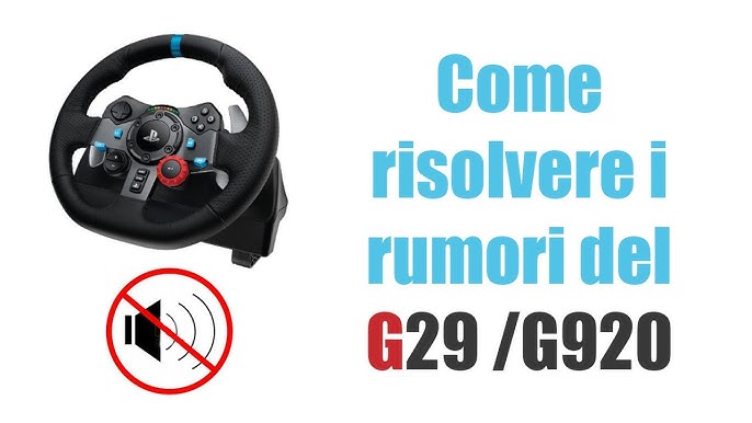 Como reparar el tambaleo en tu volante Logitech G29 Driving Force