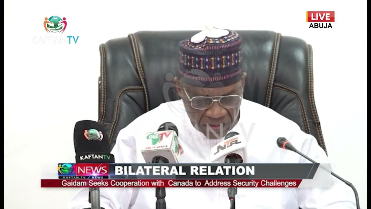 BILATERAL RELATION: Gaidam Seeks Cooperation With Canada to Address Security Challenges