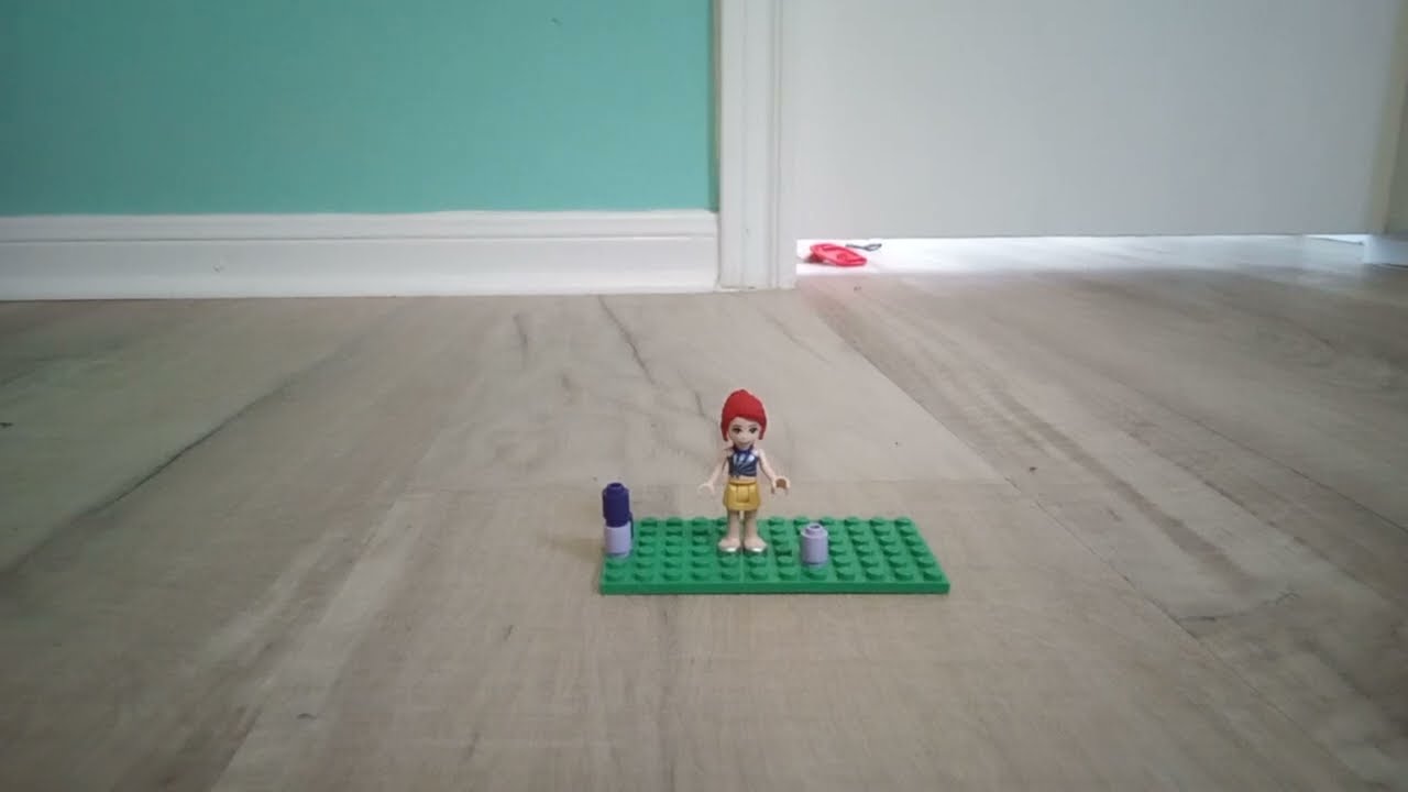 LEGO girl stop motion