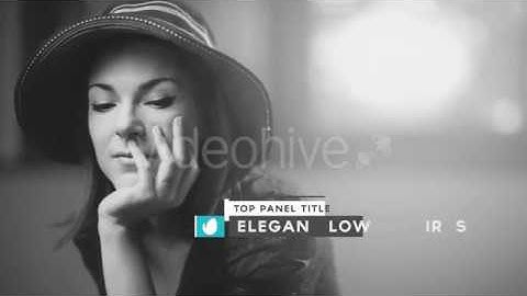 Clean Glitch Lower Thirds-After Effects Template Videohive