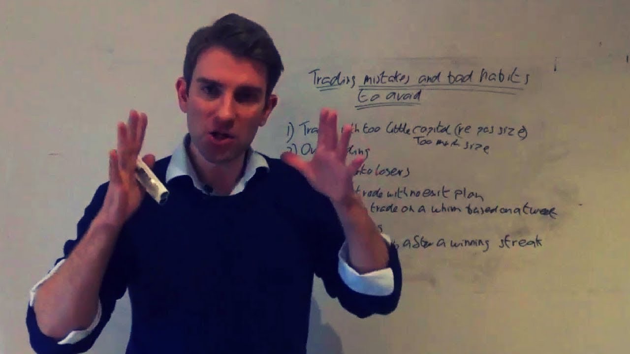 Trading Mistakes and Bad Habits to Avoid 🙄