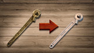 #Restoration Ep.1 - USSR Vintage Rusty Ratchet Wrench