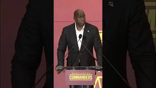 “I’m in.” #shorts #nfl #commanders #magicjohnson