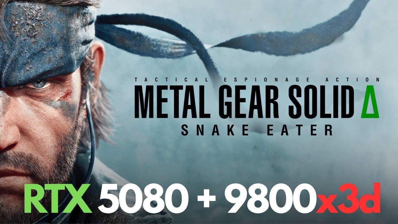 Metal Gear Solid Δ: Snake Eater Remake | RTX 5080 + Ryzen 7