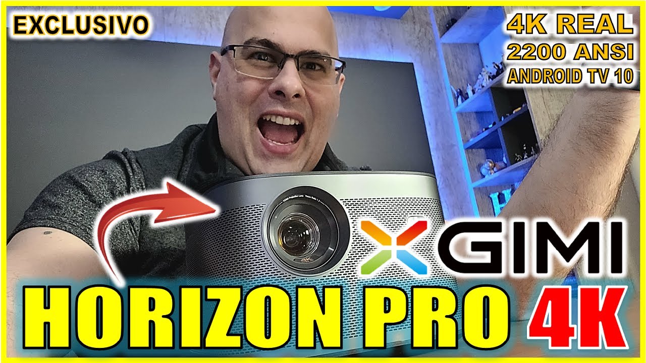 XGIMI HORIZON PRO 4K HDR10 2200 ANSI LUMENS. A PROJECTOR SHOW! [Full Review  BR] Geek143 - YouTube