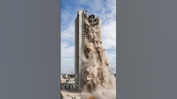 EPIC Building Demolition by Controlled Explosion | Satisfying Skyscraper Implosion!