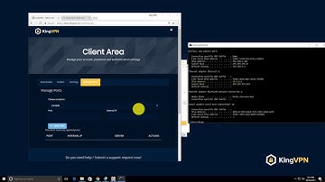 KingVPN - Portforwarding Tutorial