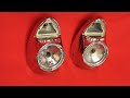 1955 Pontiac Station Wagon Tail Light Bezels