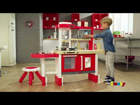 Растущая Детская кухня (с водой)+СВЧ+табурет Tefal Evolutive