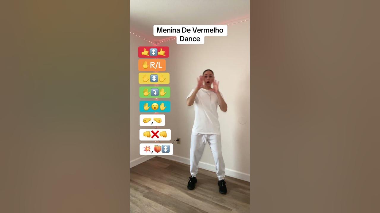 Menina de Vermelho Dance #dancetutorial #tiktokdance #dancestepstutorial #dancelessons #easymoves