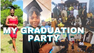 vlog: THIS IS HOW MY GRADUATION PARTY WENT DOWN 🎊🥳🎉|| my entire family showed up😍