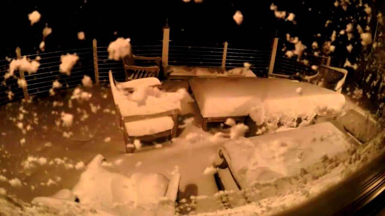 Winter Storm Juno Time Lapse - YouTube