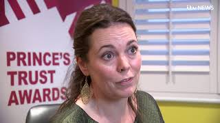 Olivia Colman - soon to play the Queen in The Crown - jokes about meeting ‘son’ Prince Charles