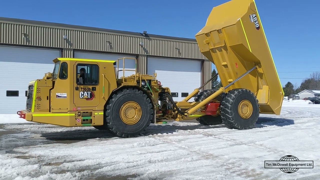 New 2023 Caterpillar AD30 - YouTube