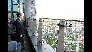 Шавкат Мирзиёев Tashkent City’нинг тайёр бўлган илк объектларини бориб кўрди