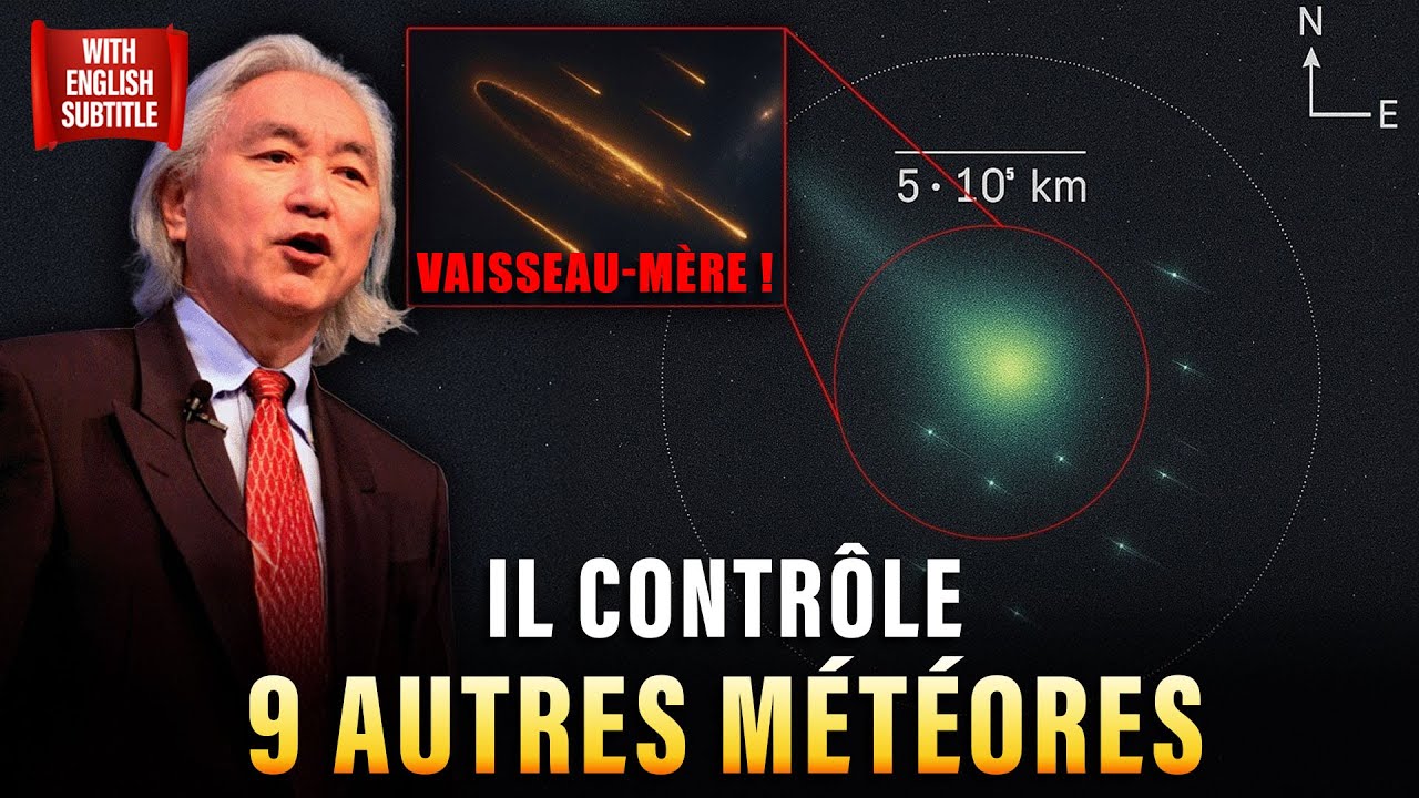 Michio Kaku : 9 objets cachés découverts escortant 3I/ATLAS à travers notre système solaire !