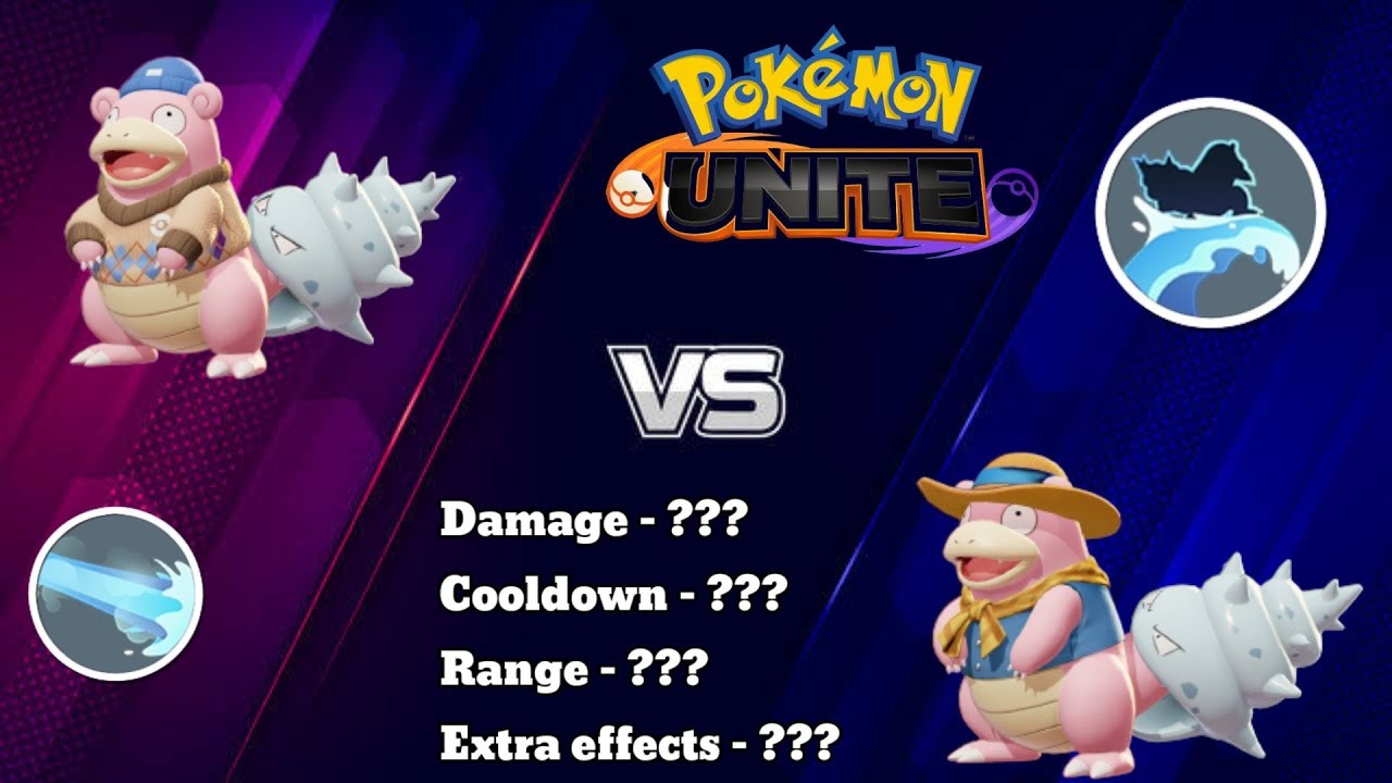 Slowbro Surf v/s Slowbro Scald Ultimate Comparison || Pokemon Unite
