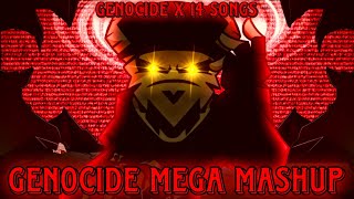 FNF Mega Mashup: Genocide X 14 Songs [Genocide X Ballistic X Colossus X Salvation X More]