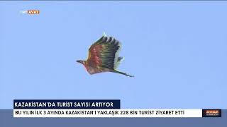 Kazakistan’da Turist Sayısı Artıyor. TRT Avaz Haber 14.08.2023