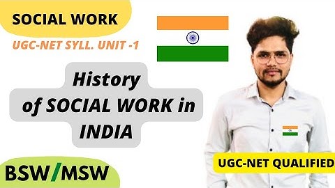 History of Social Work in India 🇮🇳 | UGC-NET | SOCIAL WORK || NADEEM