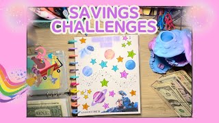 ✨Its Savings Challenge day⭐| Lets stuff our Home binder!