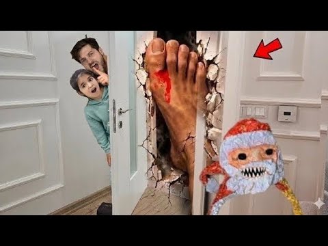 KANLI AYAK EVİMİZE GELDİ BİZİ ARIYOR BABAM ŞOK NE YAPACAĞIZ !!
