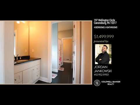 197 Wellington Circle, Canonsburg, PA home video tour