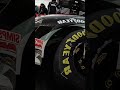 Racing Pit Stop Brake Cooling Process During NASCAR Tire Change