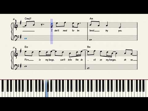 Midnight Sky (Piano) - Miley Cyrus