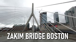 BOSTON'S EMPTY STREETS | ZAKIM BRIDGE TO MARRIOTT LONG WHARF HOTEL | COVID-19 OUTBREAK