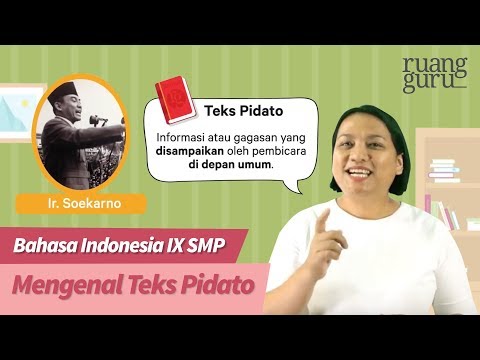 Video: Apa bagian dari pidato yang memfasilitasi?