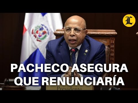 PACHECO ASEGURA QUE RENUNCIARÍA SI SE PRUEBA SU PARTICIPACIÓN EN LA DIFAMACIÓN CONTRA TOBÍAS CRESPO